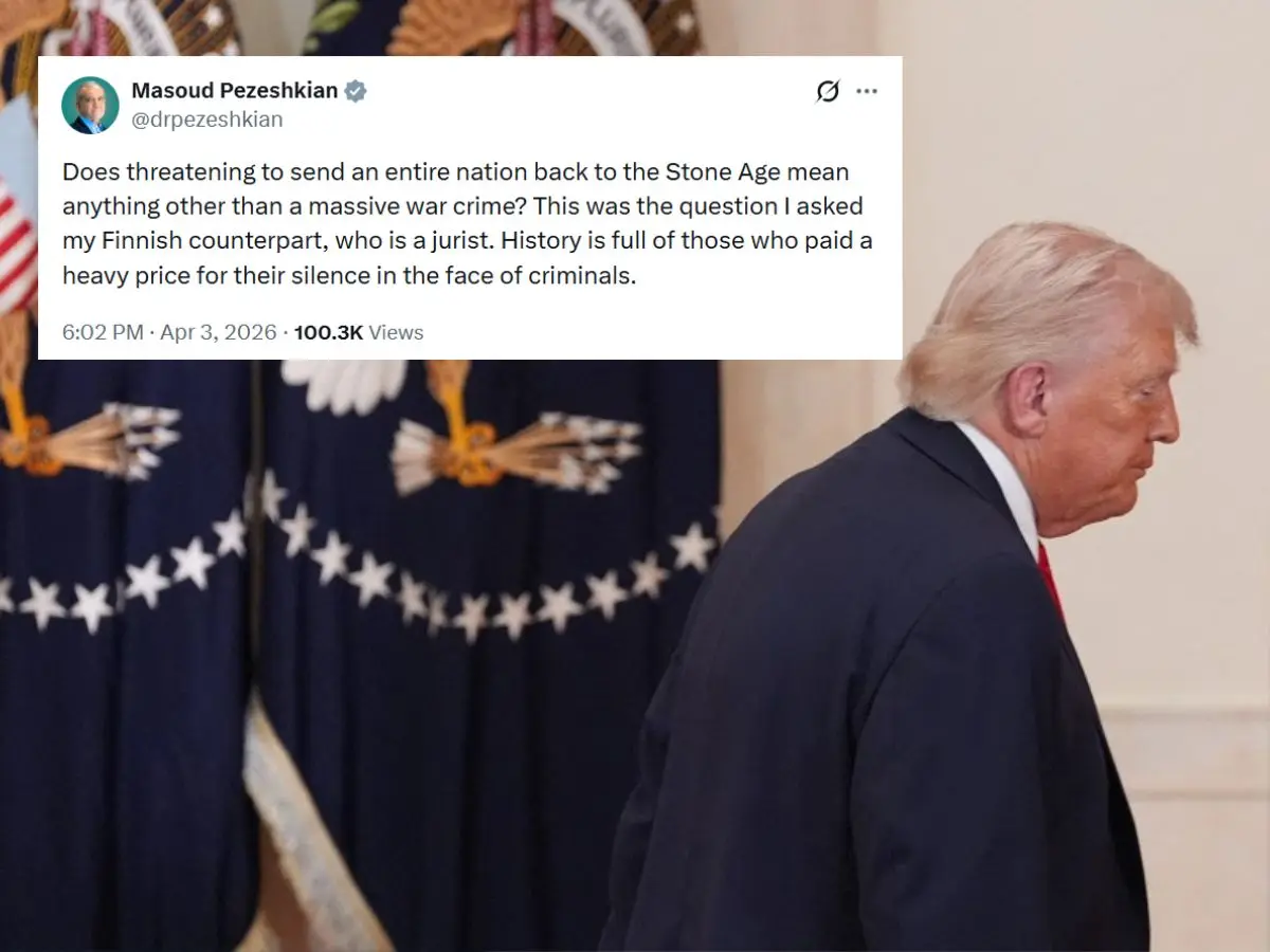 'Massive WAR CRIME’: What do Iran’s President & US experts say about Trump’s threat to strike Tehran ‘back to the Stone Ages’?