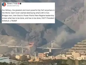 US hasn’t even started! Trump warns Iran says ‘bridges, power plants next’ — What do the Geneva Conventions say?