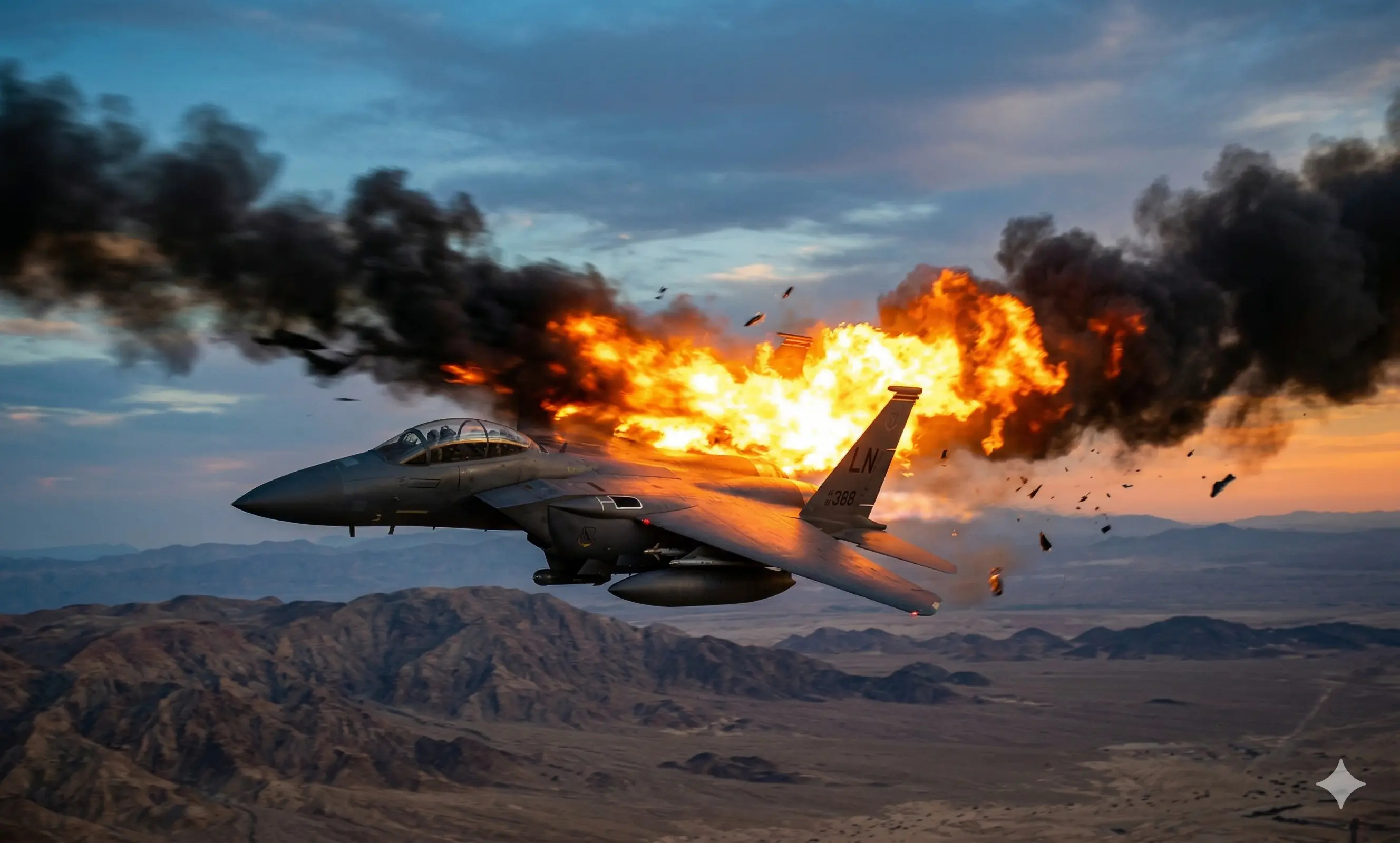 Shattered in Iran?: The combat record of the US F‑15E fighter jet