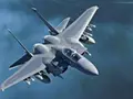 How many missiles can a F‑15E fighter jet carry?
