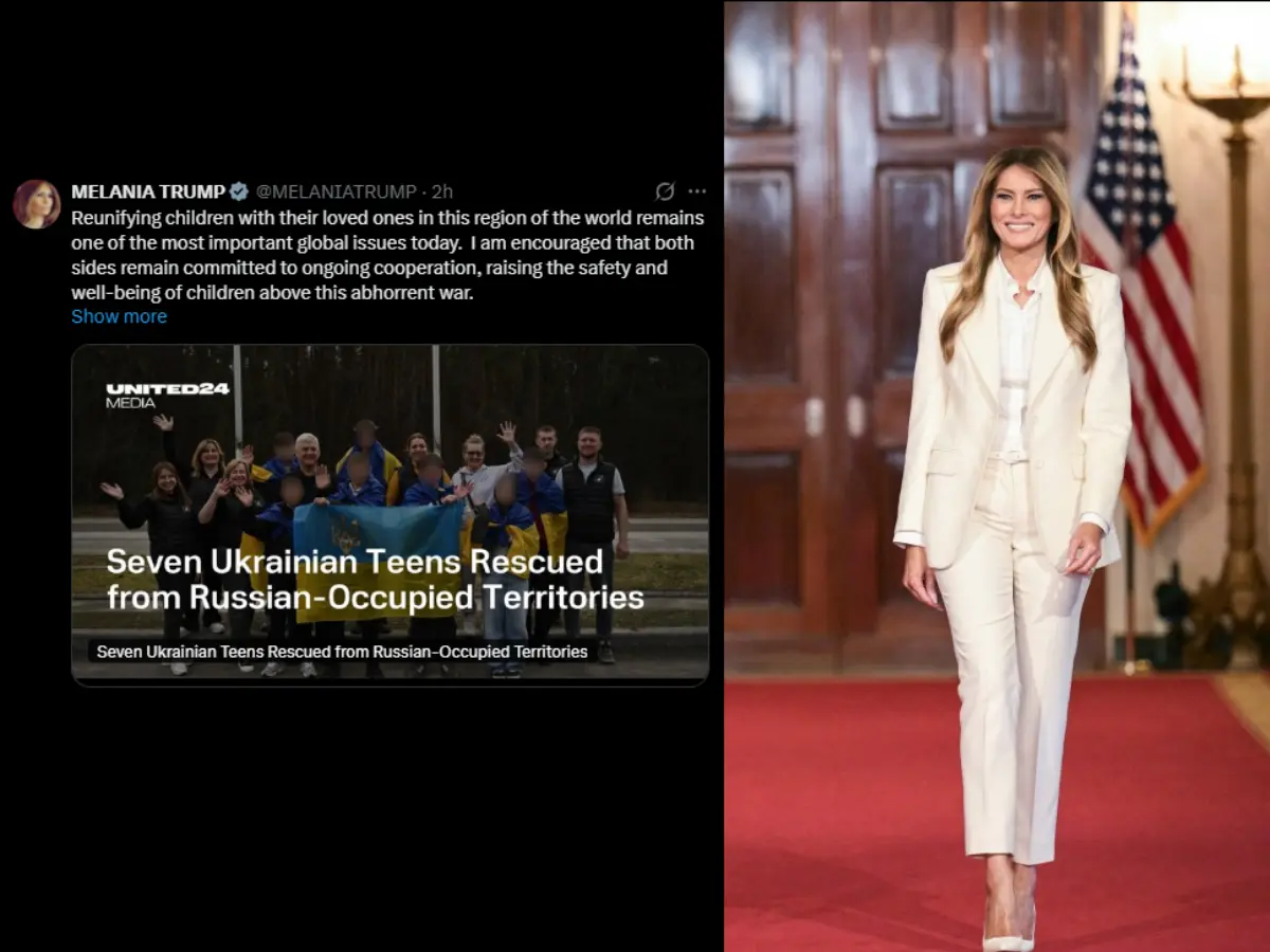 Business as usual for Melania Trump