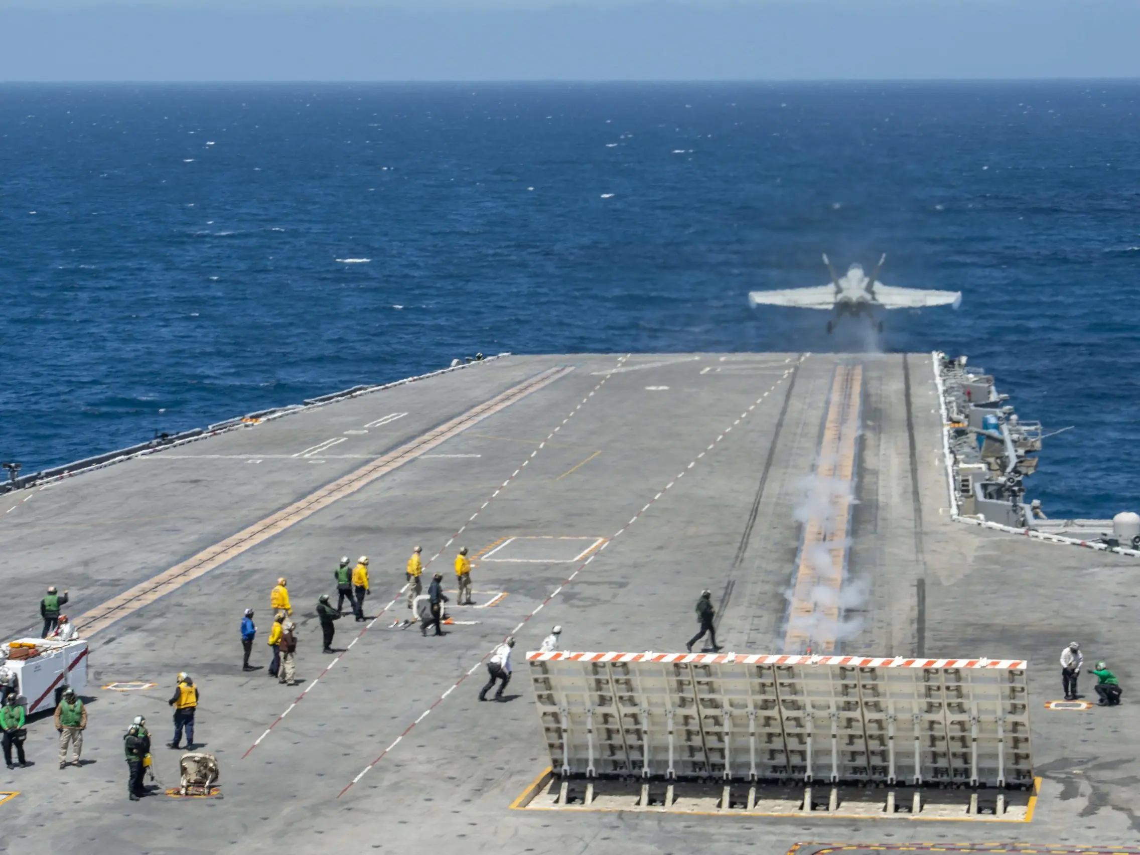 '130-decibel danger': Why the USS Abraham Lincoln flight deck is so deadly