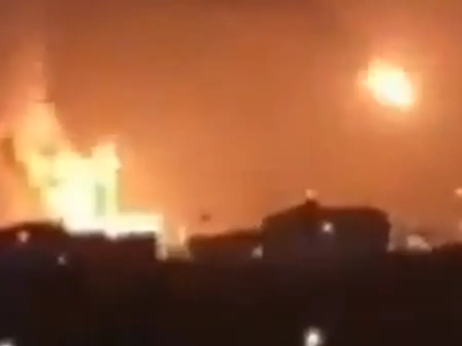 WATCH | Fire erupts in Saudi Arabia's Al Jubail industrial area after Iranian missile strike