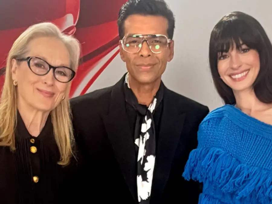 Karan Johar has ultimate fanboy moment meeting Meryl Streep, says he watched Devil Wears Prada, 'no less than 47 times'