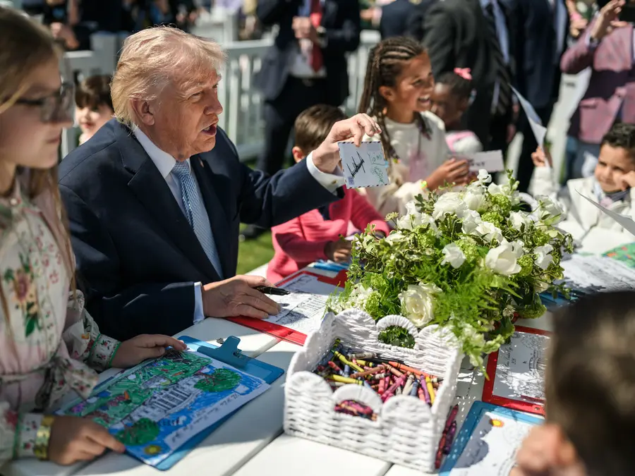 'I will sign this and can say I drew it': Trump in hilarious Easter chat with kids, takes a dig at Biden 'autopen'