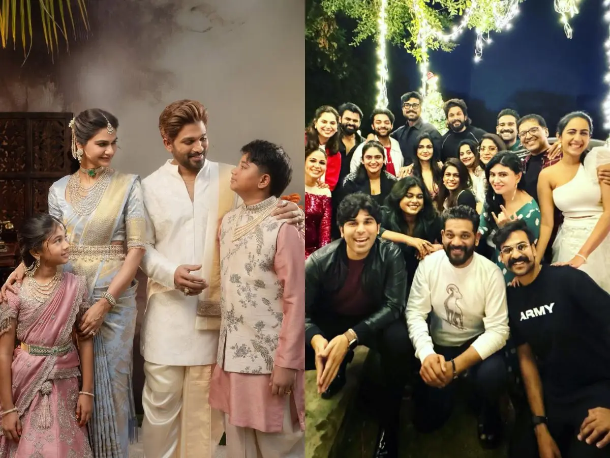 Allu Arjun's family