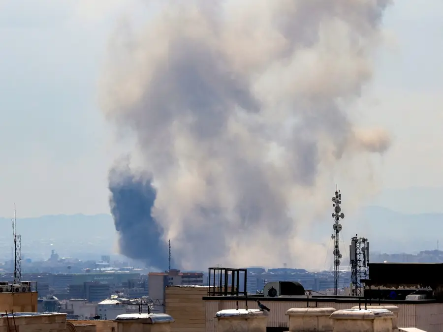 Two killed after US-Israeli attack on rail bridge in central Iranian city