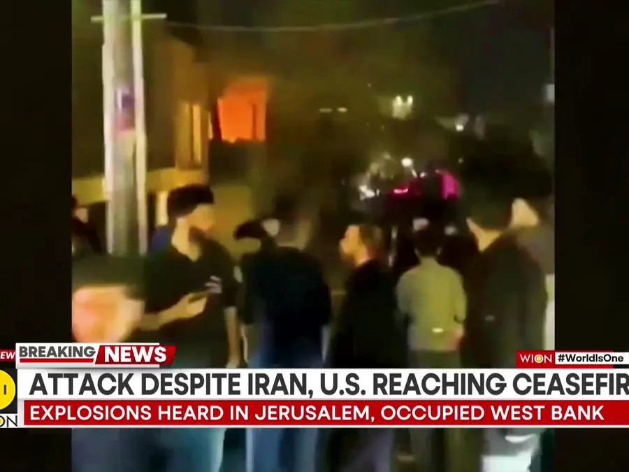 Israel-Iran War: Explosions Rock Jerusalem & West Bank Despite US, Iran Reaching Ceasefire