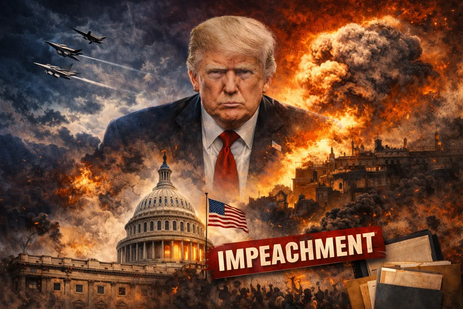 'Donald Trump is completely unhinged': POTUS Iran threat sparks 25th Amendment and impeachment calls from House Democrats