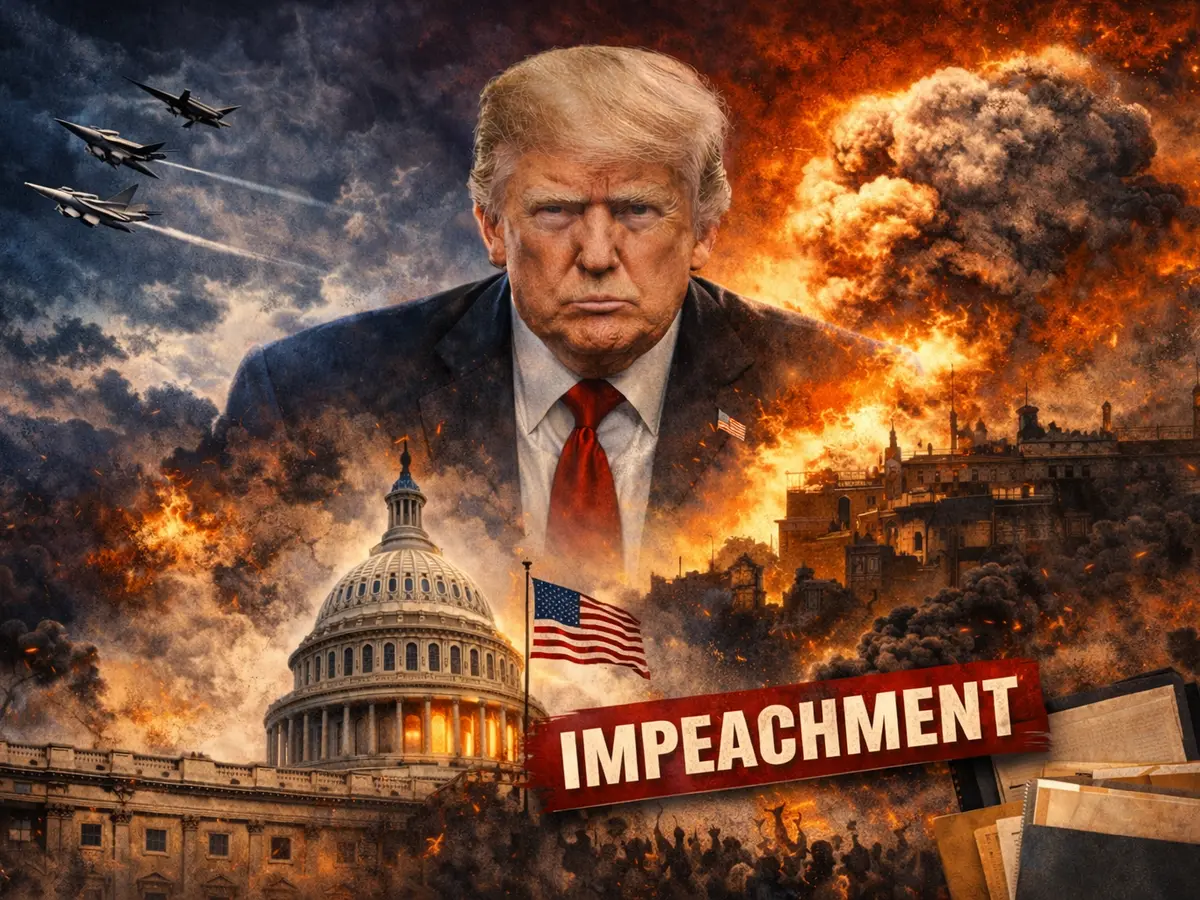 „Donald Trump ist völlig außer sich“: Die Iran-Drohung des Präsidenten ...