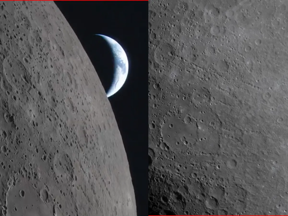 Not out of light': NASA shares video compilation of far side of