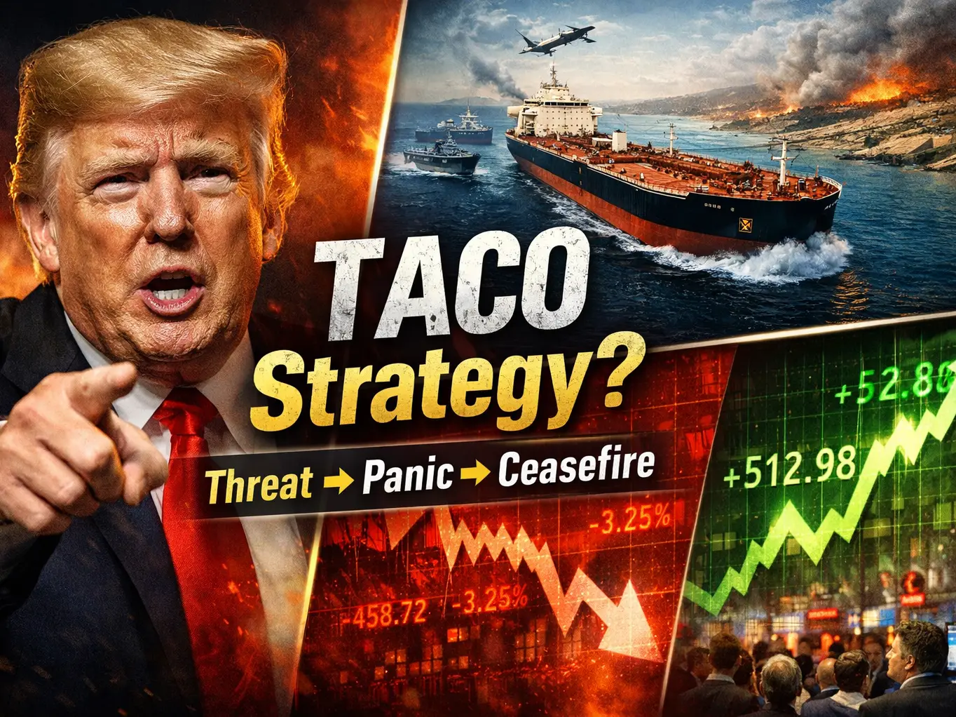 Trump’s ‘TACO strategy’ in Iran war: Threat, Panic, Ceasefire, Repeat Trump’s ‘TACO strategy’ in Iran war: Threat, Panic, Ceasefire, Repeat
