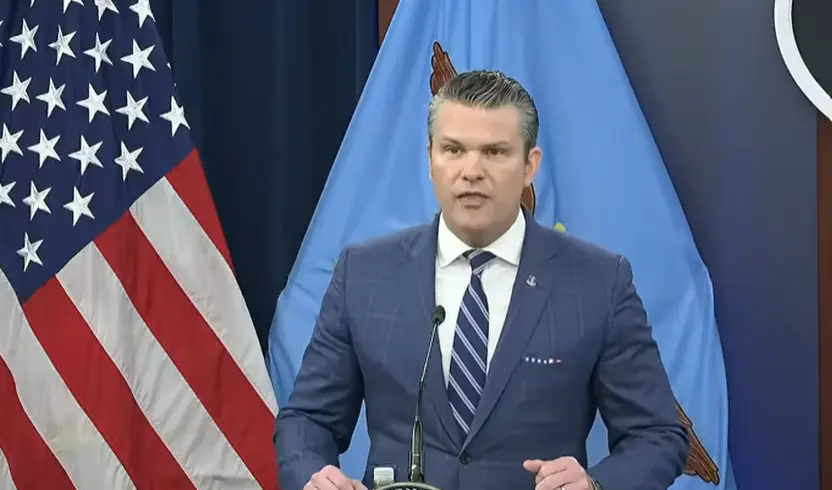 'Iran begged for a ceasefire,' says Pete Hegseth as he declares Operation Epic Fury 'a historic and overwhelming victory'