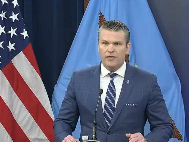 'Iran begged for a ceasefire,' says Pete Hegseth as he declares Operation Epic Fury 'a historic and overwhelming victory' 'Iran begged for a ceasefire,' says Pete Hegseth as he declares Operation Epic Fury 'a historic and overwhelming victory'