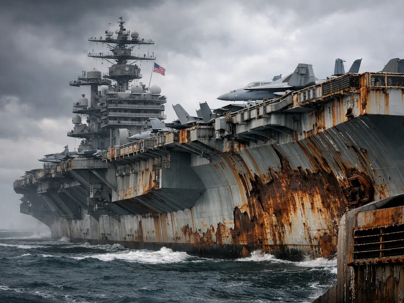 'The Silent Enemy': Why rust is the most expensive threat to the USS Abraham Lincoln