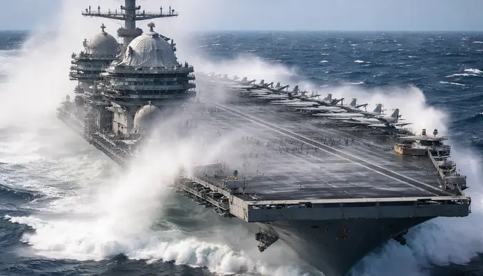 'Salt Spray': How the USS Abraham Lincoln protects its sensitive radars from decay