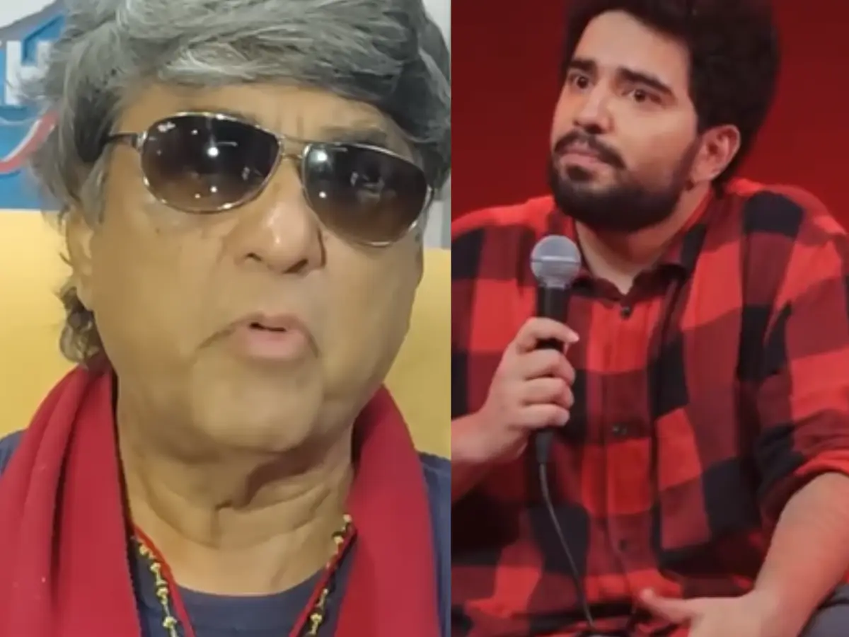 Mukesh Khanna slams Samay Raina over his Shaktimaan dig, says, 'his face should be blackened' Mukesh Khanna slams Samay Raina over his Shaktimaan dig, says, 'his face should be blackened'