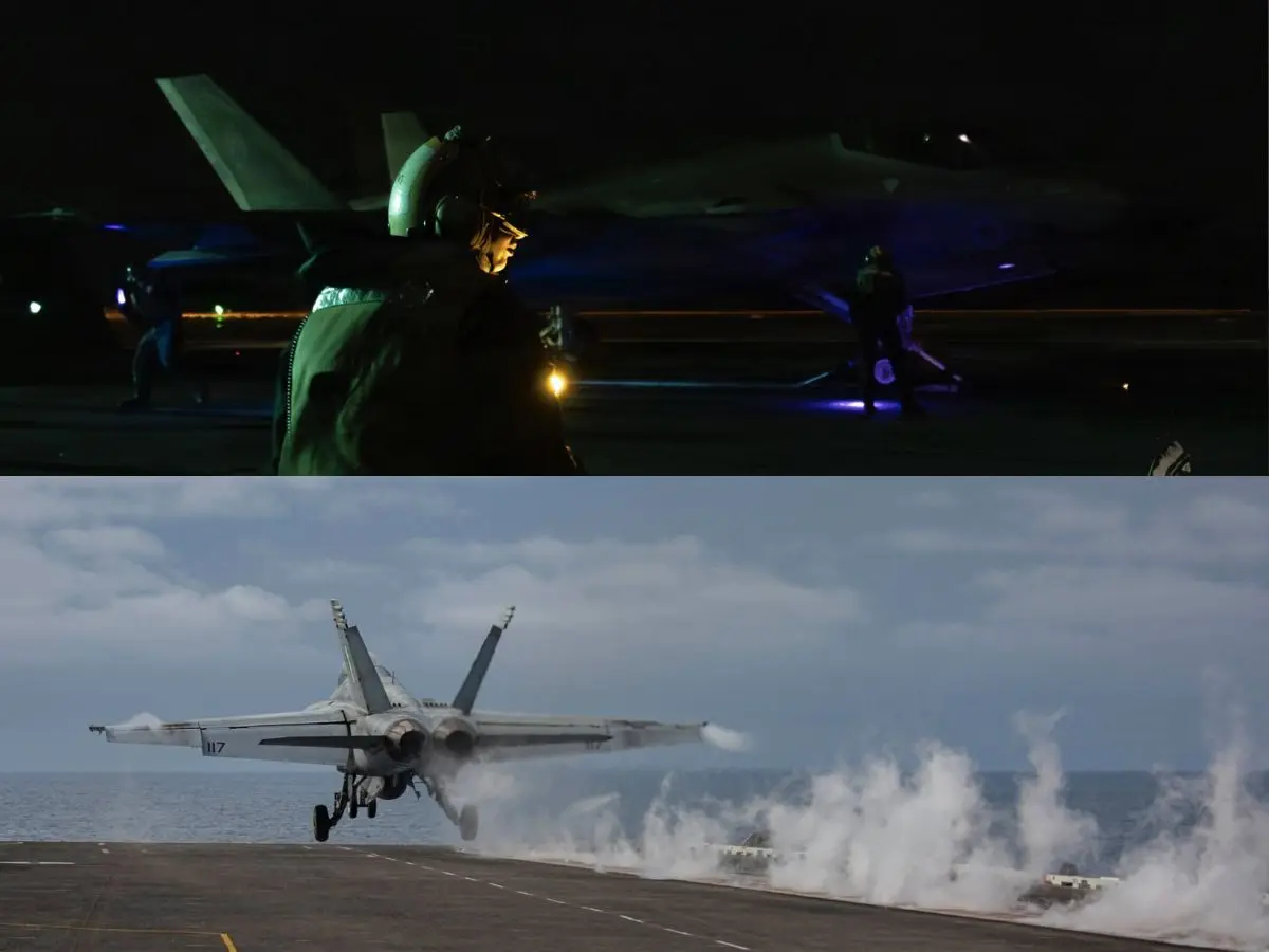 Inside the USS Abraham Lincoln: How fighter jets launch and land day and night