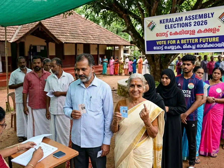 Fate sealed: Over 4.3 crore voters turnout as Kerala, Assam, and Puducherry conclude single-phase polling