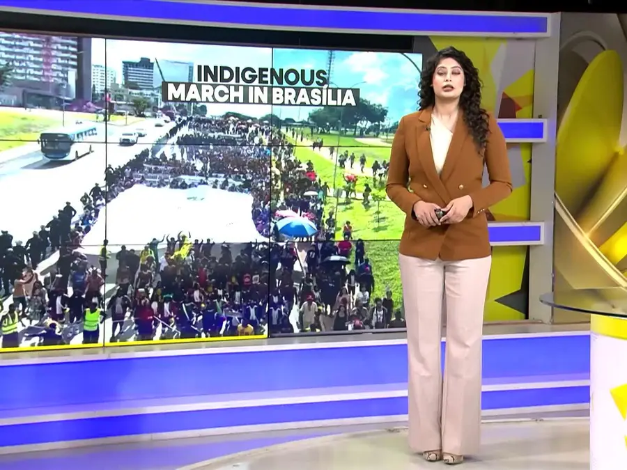  Brasilia: Protest Links Land Rights & Amazon Climate