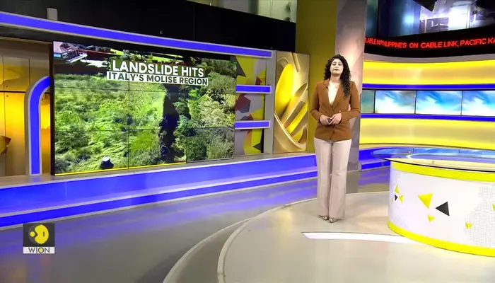 Molise Landslide: Heavy Rain Triggers Large Landslide in Molise
