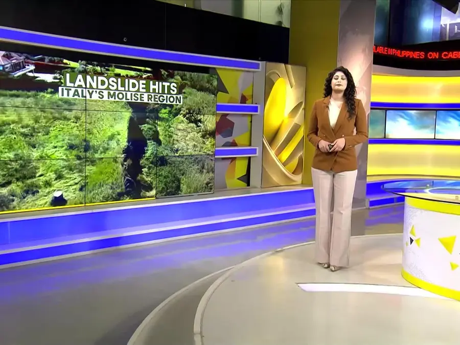 Molise Landslide: Heavy Rain Triggers Large Landslide in Molise 