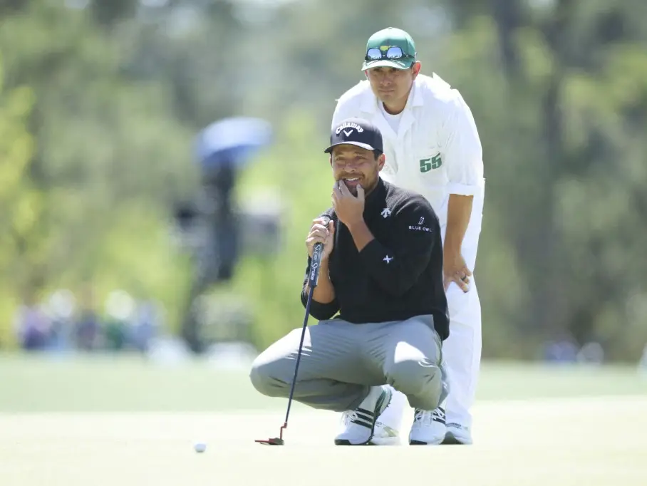 Augusta Masters Shot of the Day | WATCH - Xander Schauffele lands ball in shopping bag on eighth hole Augusta Masters Shot of the Day | WATCH - Xander Schauffele lands ball in shopping bag on eighth hole
