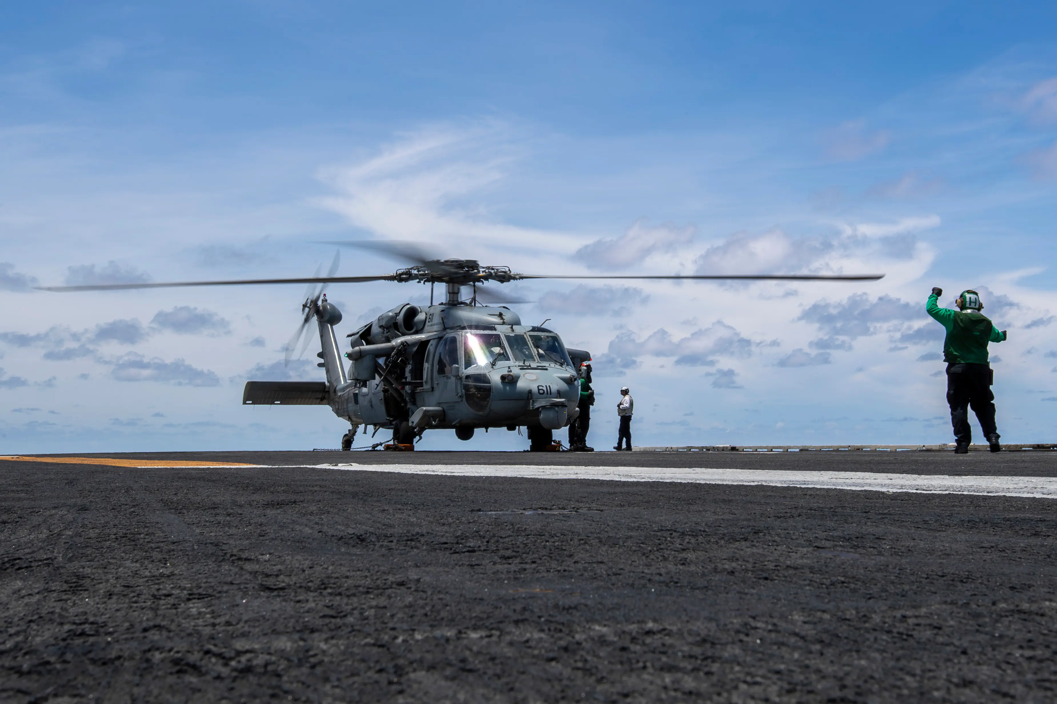 The Precision Signalers: Helicopter Landing Enlisted
