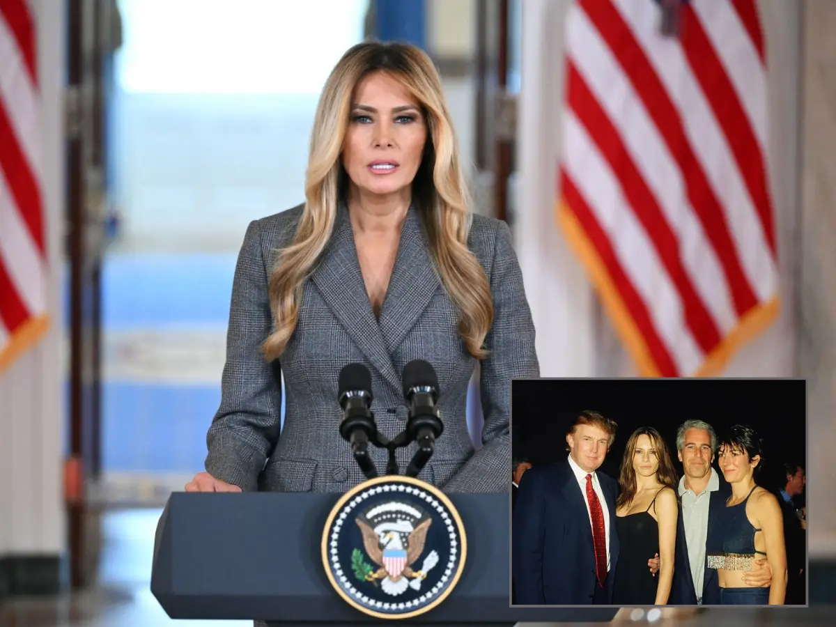White House trying to get ahead of a big scandal? Internet erupts with conspiracy theories as Melania Trump denies ties with Epstein, Maxwell