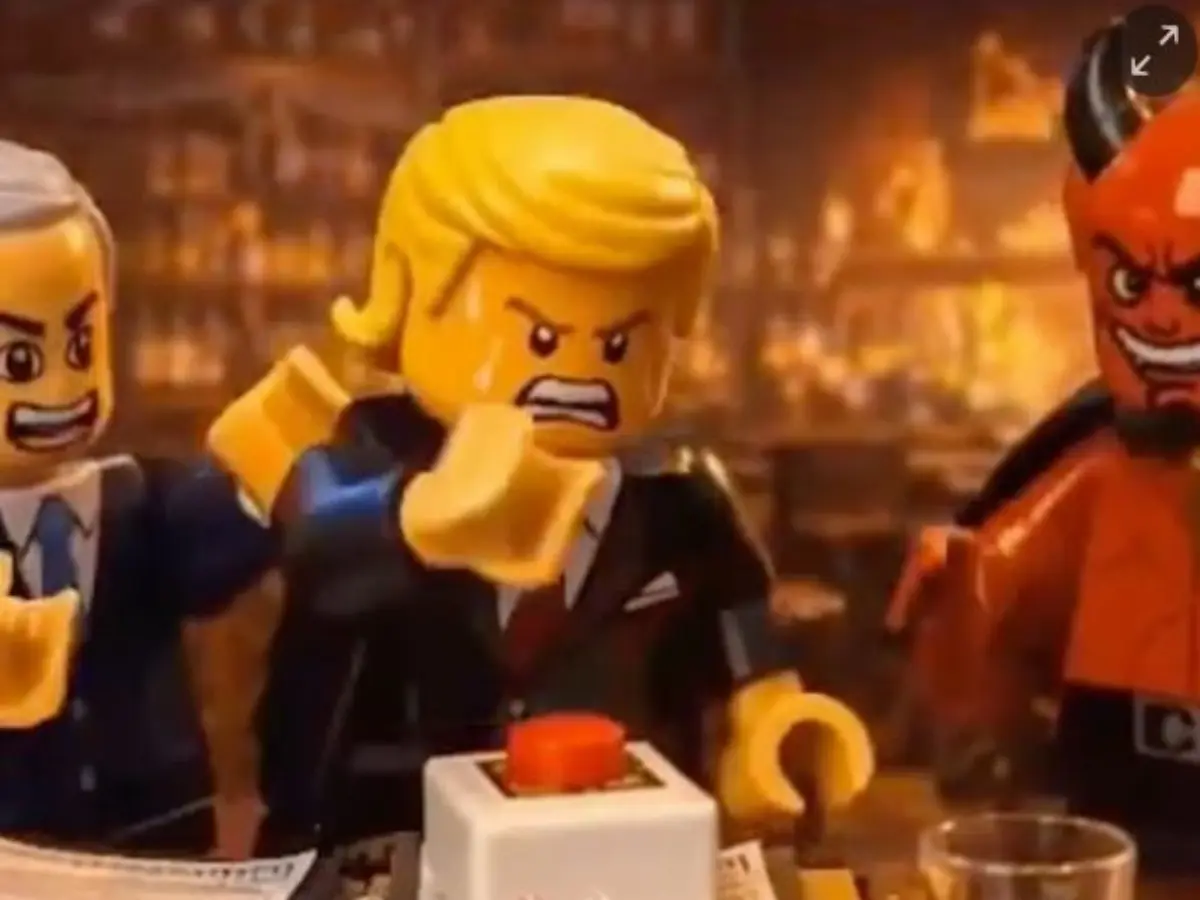 YouTube bans 'pro-Iran' channel for trolling Donald Trump using AI-generated Lego videos