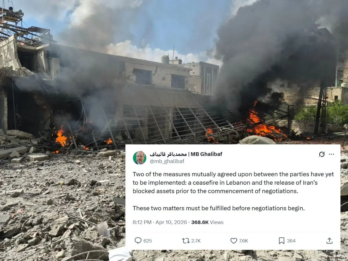US-Iran talks: Lebanon ceasefire, asset release—Tehran sets two key demands before negotiations in Pakistan US-Iran talks: Lebanon ceasefire, asset release—Tehran sets two key demands before negotiations in Pakistan