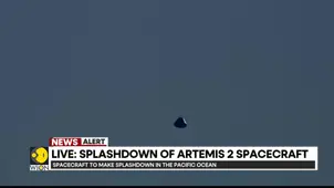 BREAKING: Artemis II Orion Capsule Splashes Down Safely In Pacific Ocean