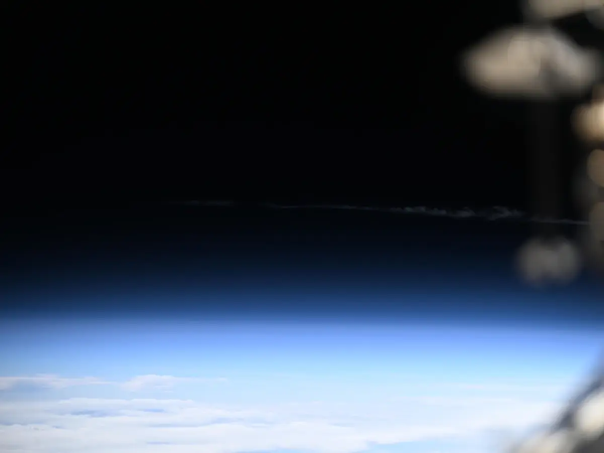 Artemis II photos: Orion and astronauts return seen from space station