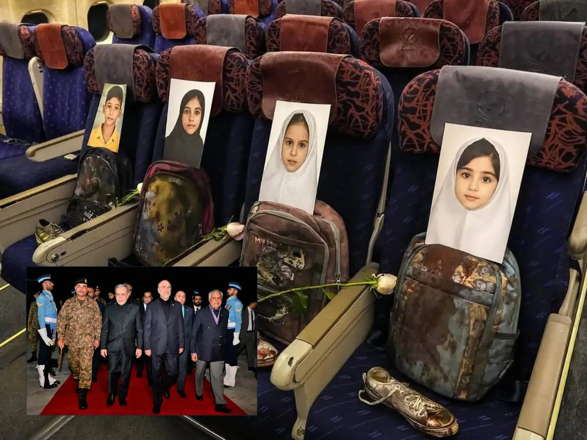 Ghosts on the flight: Iran delegation travels aboard 'Minab-168'; Tehran uses tragic school strike to set the tone for Islamabad peace talks Ghosts on the flight: Iran delegation travels aboard 'Minab-168'; Tehran uses tragic school strike to set the tone for Islamabad peace talks