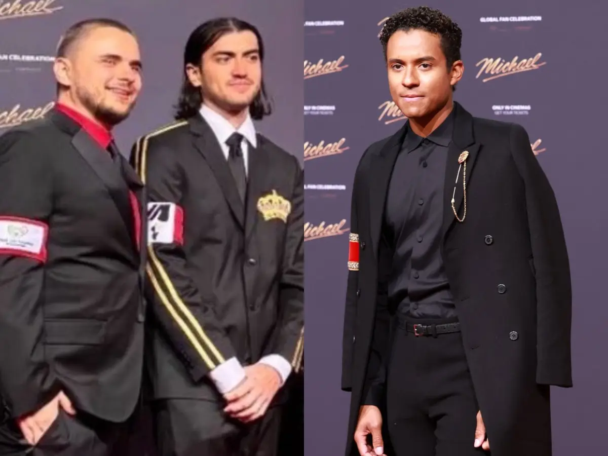 Michael Jackson biopic Berlin premiere: Late singer's sons make rare appearance to support cousin Jaafar's debut film Michael Jackson biopic Berlin premiere: Late singer's sons make rare appearance to support cousin Jaafar's debut film