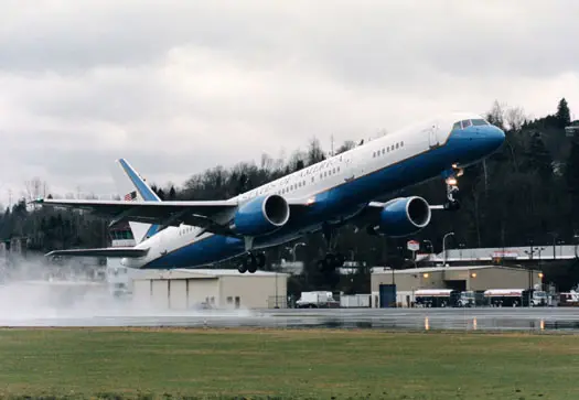 The aircraft in service