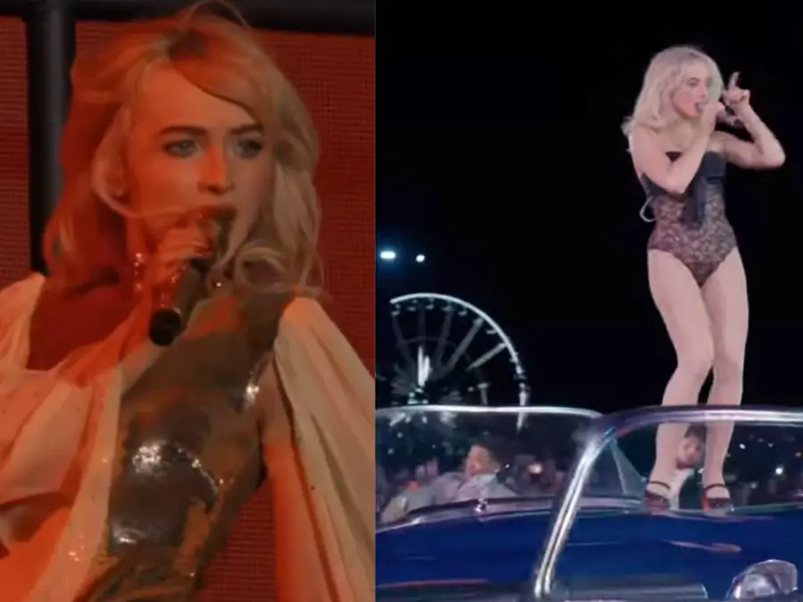 Coachella goes wild with Sabrina Carpenter's performance, Manchild set and car moment