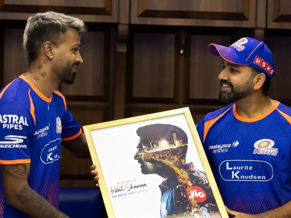 'Learned the art of being a leader': Rohit Sharma delivers emotional speech on 15 years with Mumbai Indians