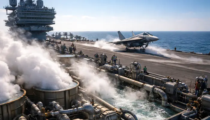 ‘The vertical fortress’: How USS Abraham Lincoln uses multiple decks to launch fighter jets