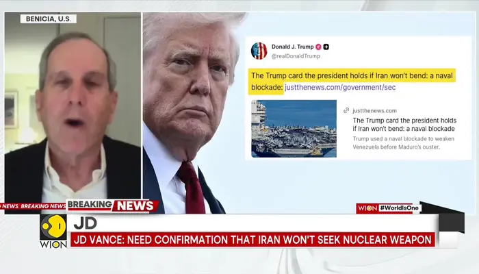 Iran-US Peace Talks Fail: Trump Shares Article Signaling Possibility of Naval Blockade Against Iran