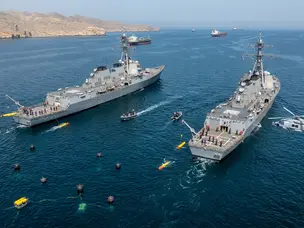 ‘Danger below’: How the US military will clear mines without risking sailors in the Strait of Hormuz