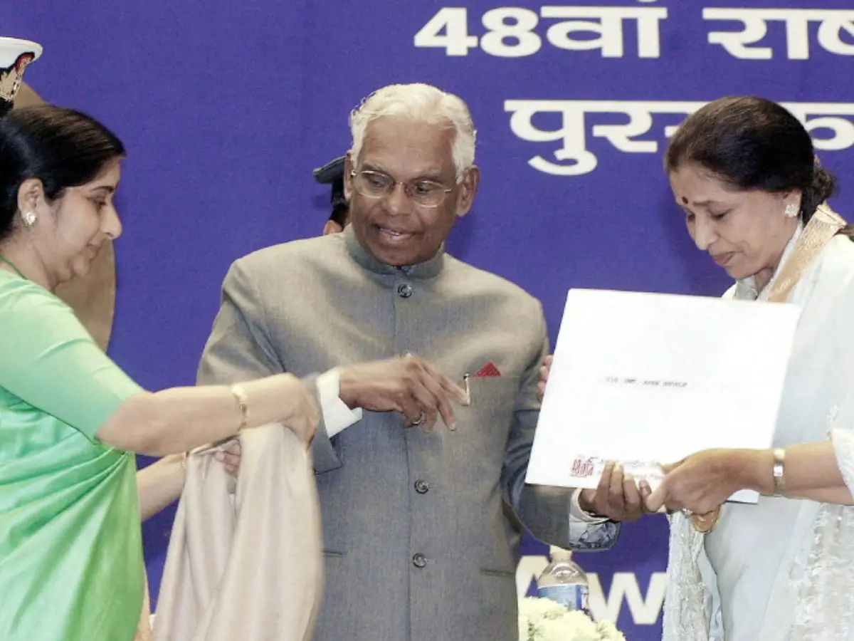 Honoured with Dadasaheb Phalke Award