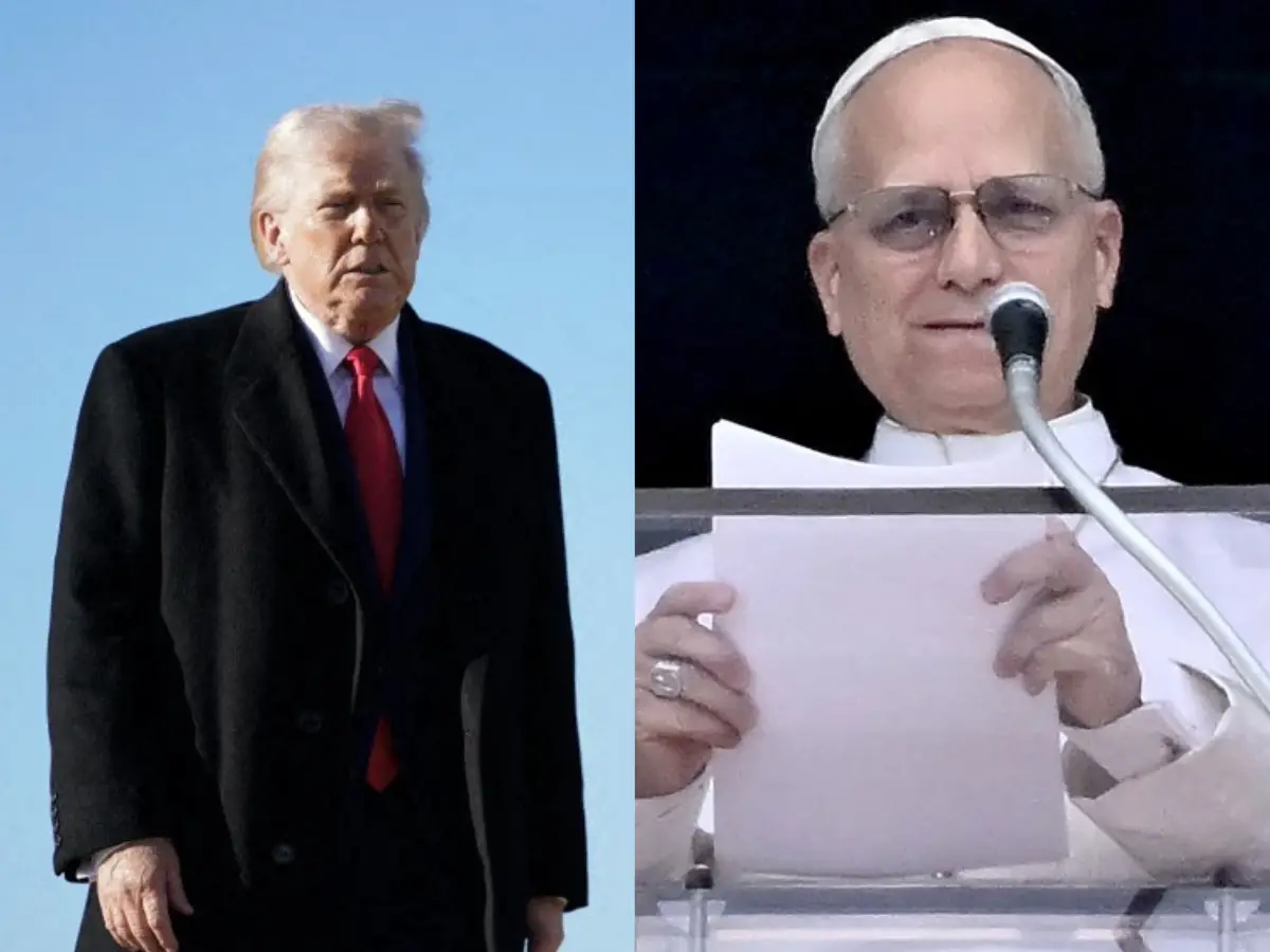 Trump says he is 'not a big fan of Pope'