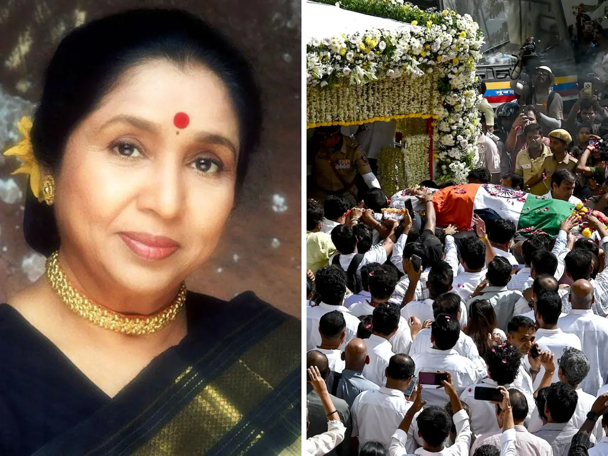 Asha Bhosle Funeral: Millions mourn as the legendary singer is laid to rest with state honours