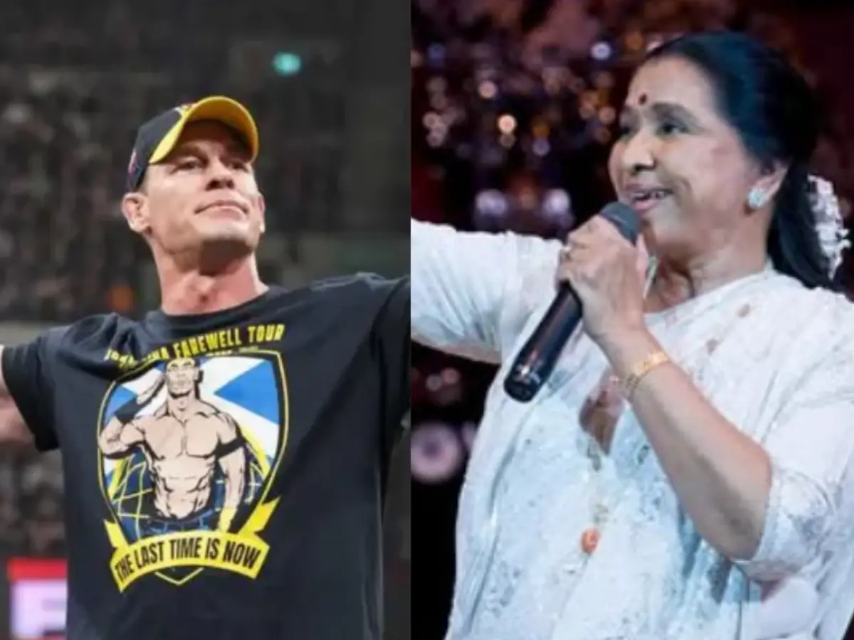 John Cena pays tribute to singer Asha Bhosle, actress Priyanka Chopra calls her, 'Queen'