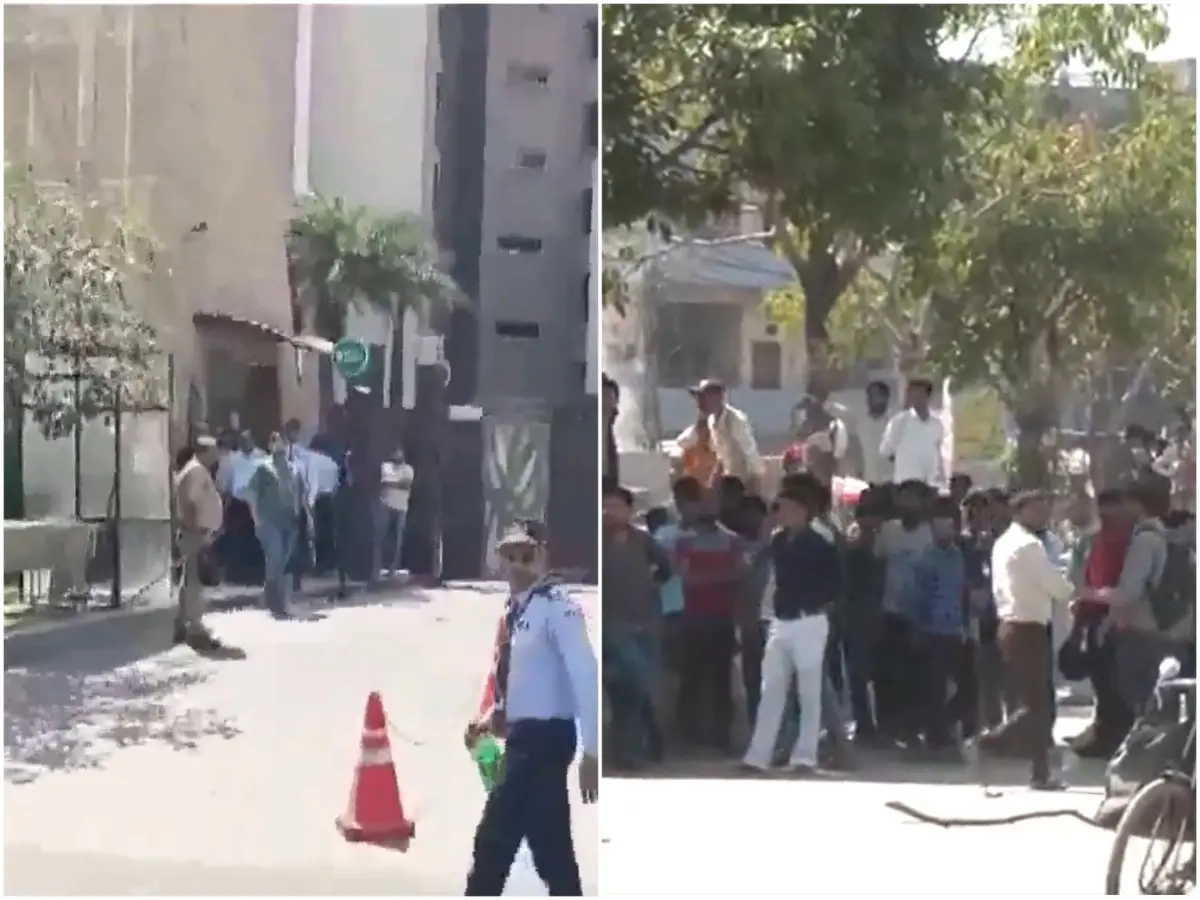 Noida protest: Workers resume strike, stone-pelting reported outside housing society | VIDEO