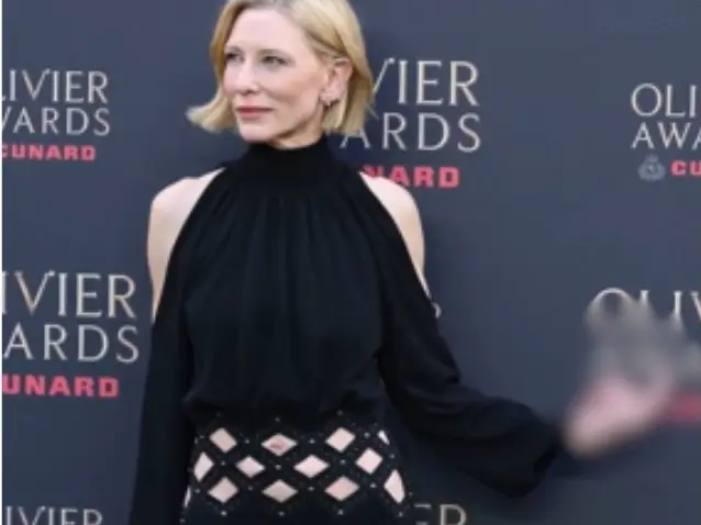 Stop it! Cate Blanchett flashes middle finger on the 2026 Olivier Awards red carpet | video goes viral Stop it! Cate Blanchett flashes middle finger on the 2026 Olivier Awards red carpet | video goes viral