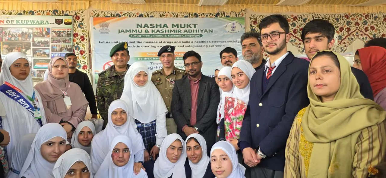 Army, Police, and civil administration join forces in Kupwara for ‘drug-free J&K’ campaign launch