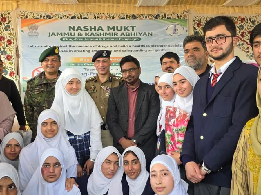 Army, Police, and civil administration join forces in Kupwara for ‘drug-free J&K’ campaign launch