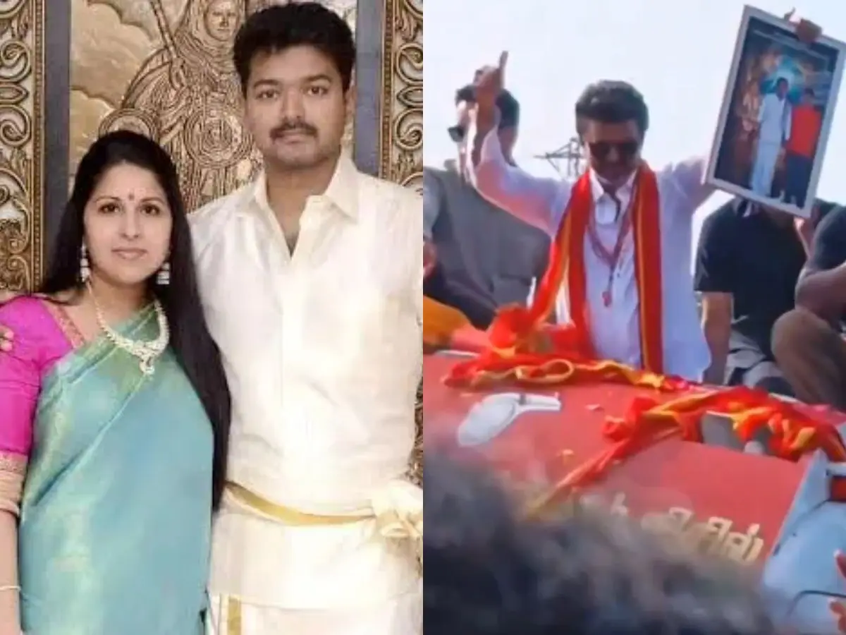 Amid divorce rumours, fan gifts Vijay his wedding photo with Sangeetha Sornalingam; actor’s reaction goes viral